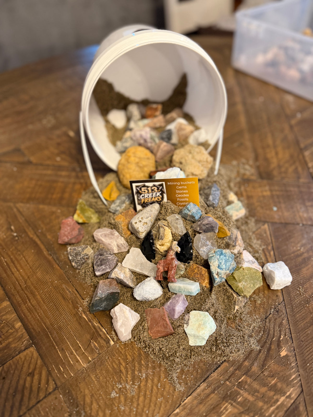 Gallon Gem Mining Bucket